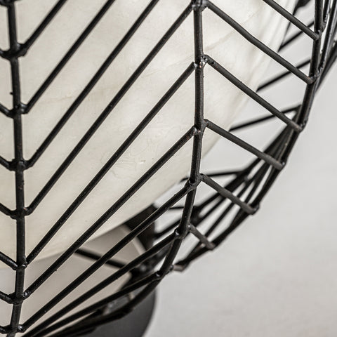 Plissé Metal Table Lamp