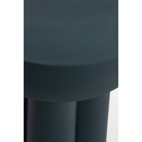 Mikola Blue Side Table
