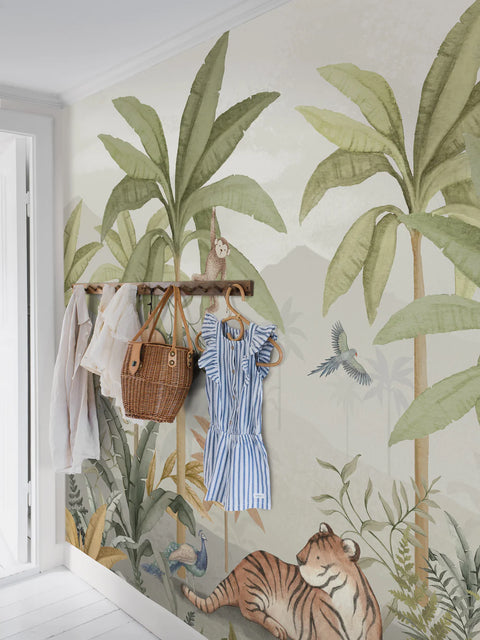 Wild Jungle Wallpaper Mural