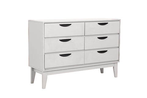 Luna Taupe 6 Drawer Chest