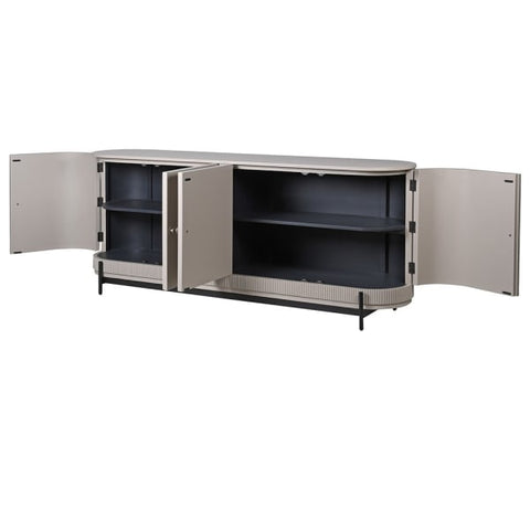 Fluted Oyster Sideboard