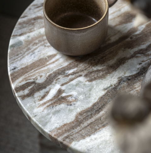 Amalfi Marble Side Table