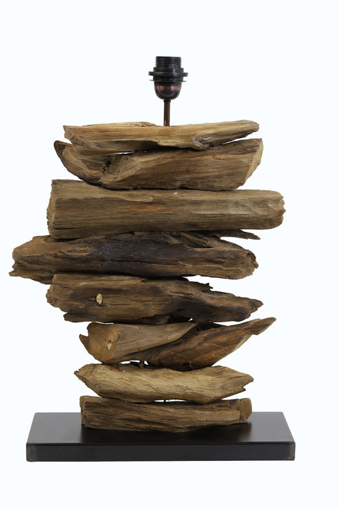 Fury Wood Lamp Base