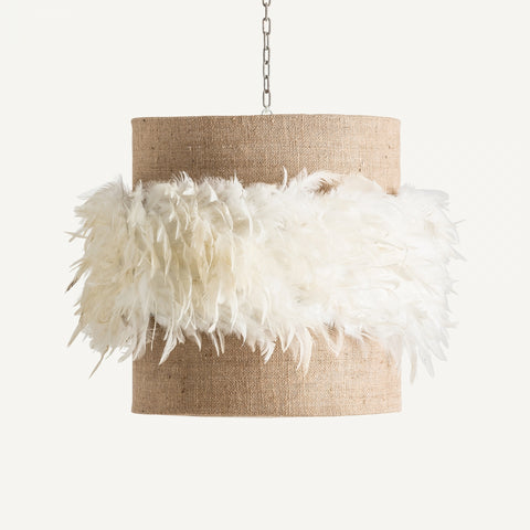 Feather Ceiling Lamp