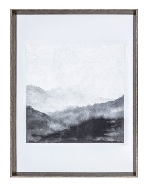 Dark Valley Framed Print