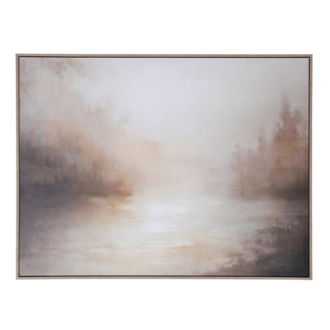 Misty Morning Canvas