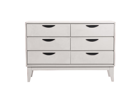 Luna Taupe 6 Drawer Chest