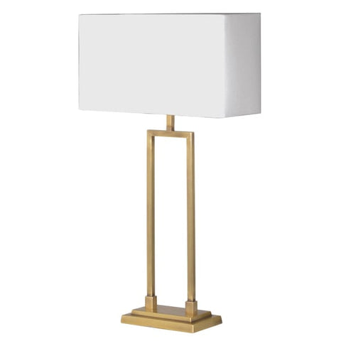 Gold Table Lamp with Shade