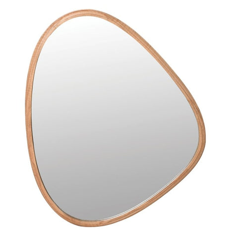 Natural Oak Teardrop Mirror