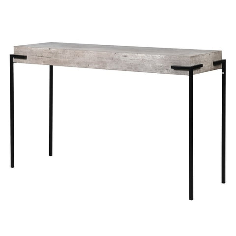 Concrete Effect Console Table