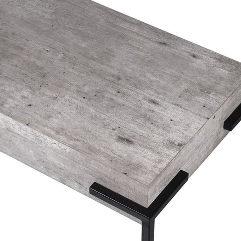 Concrete Effect Console Table