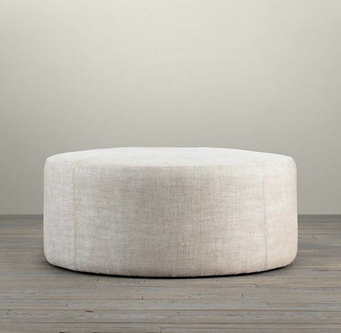 Elly Round Ottoman